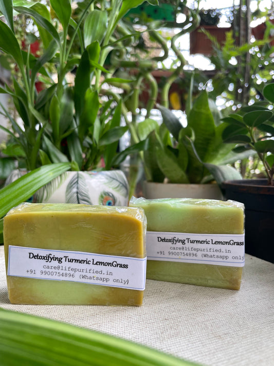 Detoxifying Turmeric Lemongrass - Specialty Soap