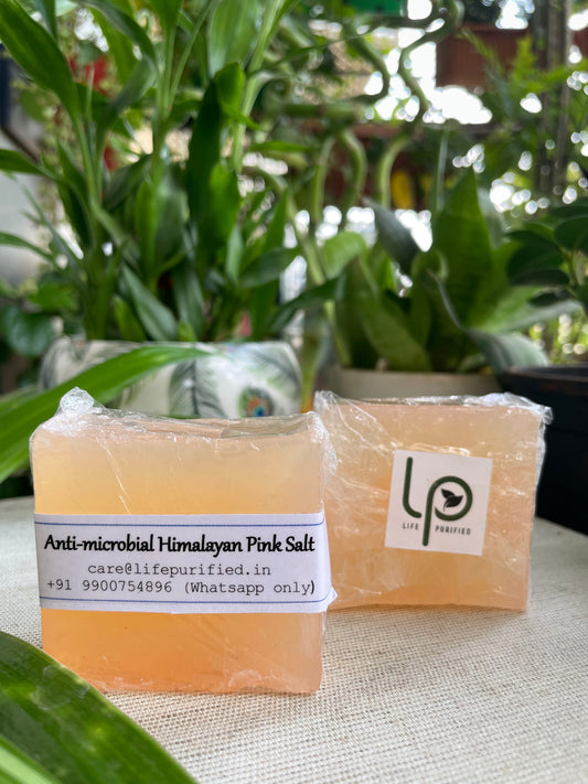Anti-microbial Himalayan Pink Salt - Specialty Soap