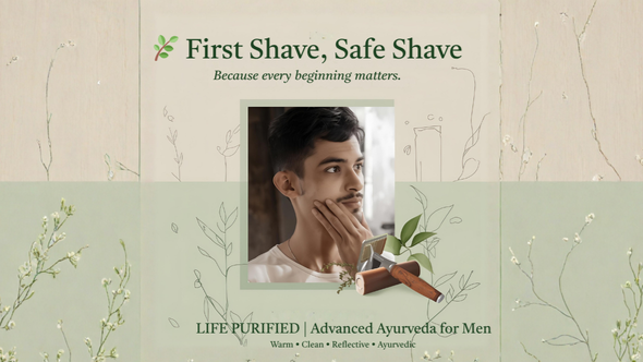 First Shave. Safe Shave - Because every beginning matters