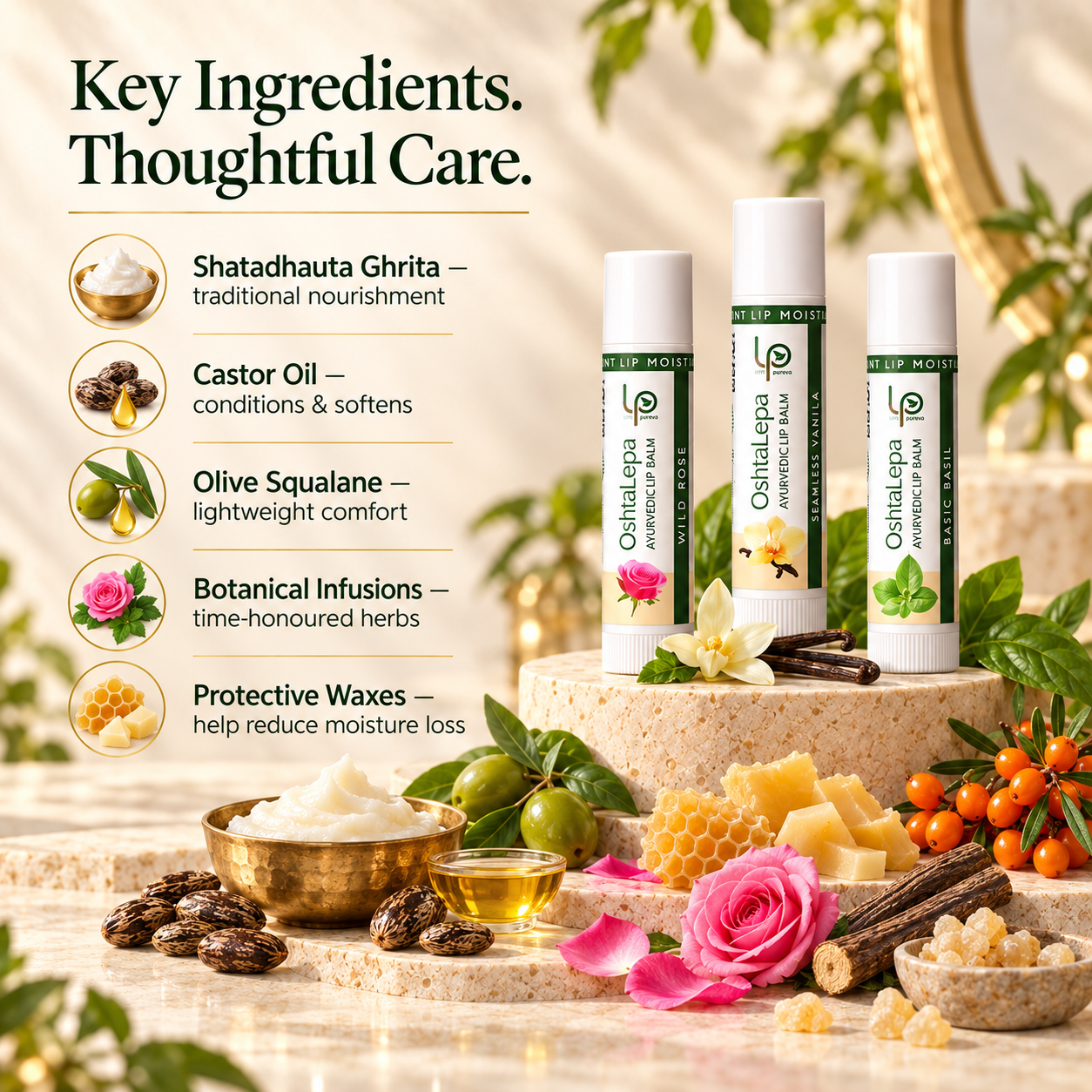 OshtaLepa AYURVEDIC LIP BALM