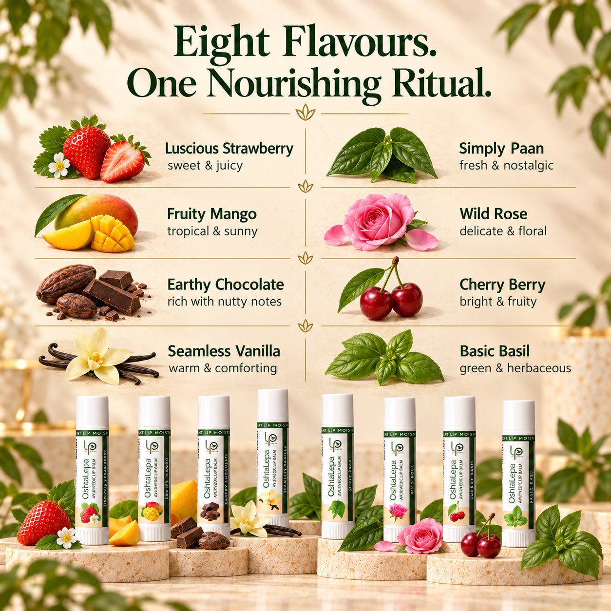 OshtaLepa AYURVEDIC LIP BALM