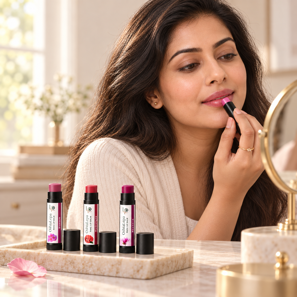 OshtaLepa Raag Ayurvedic Tinted Lip Balm