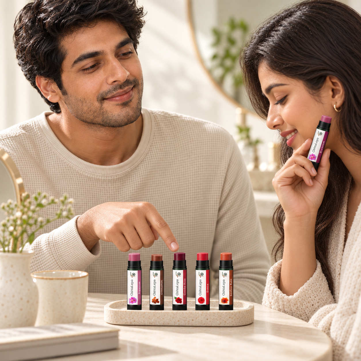 OshtaLepa Raag Ayurvedic Tinted Lip Balm