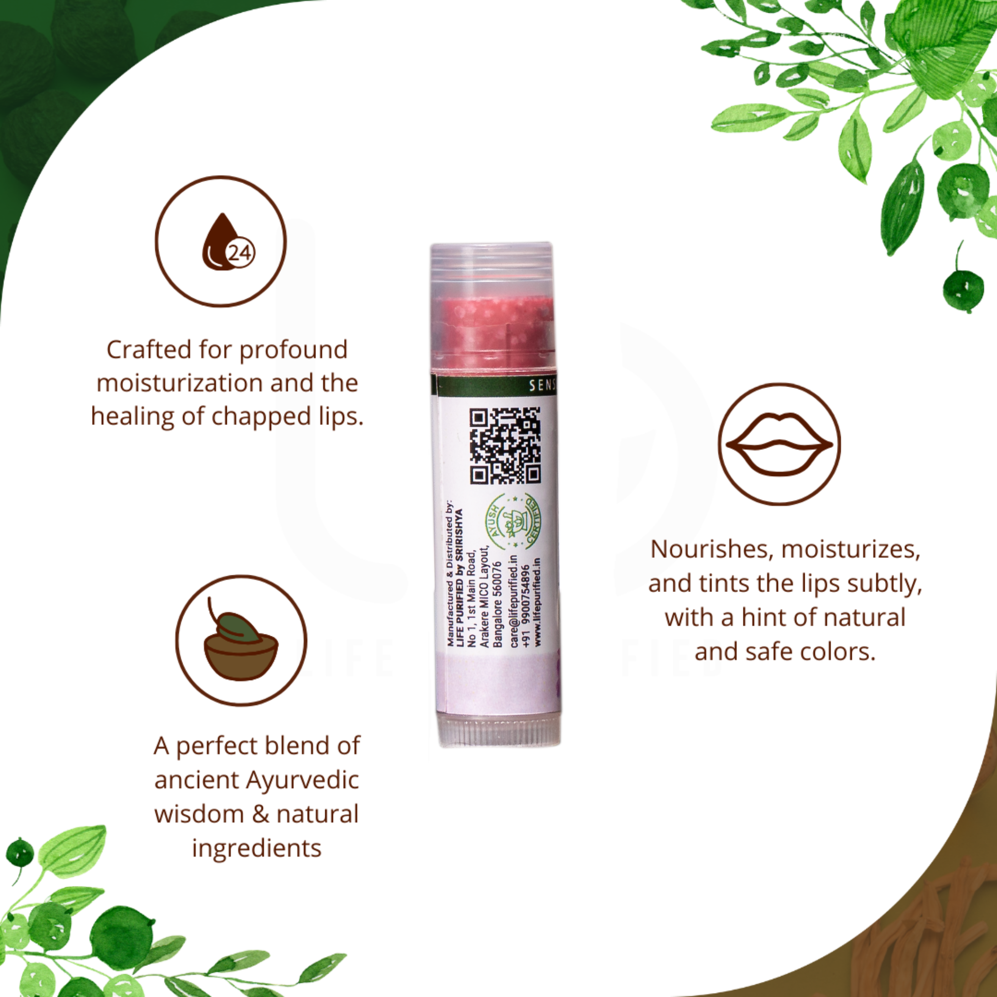 OshtaLepa Raag LIP BALM
