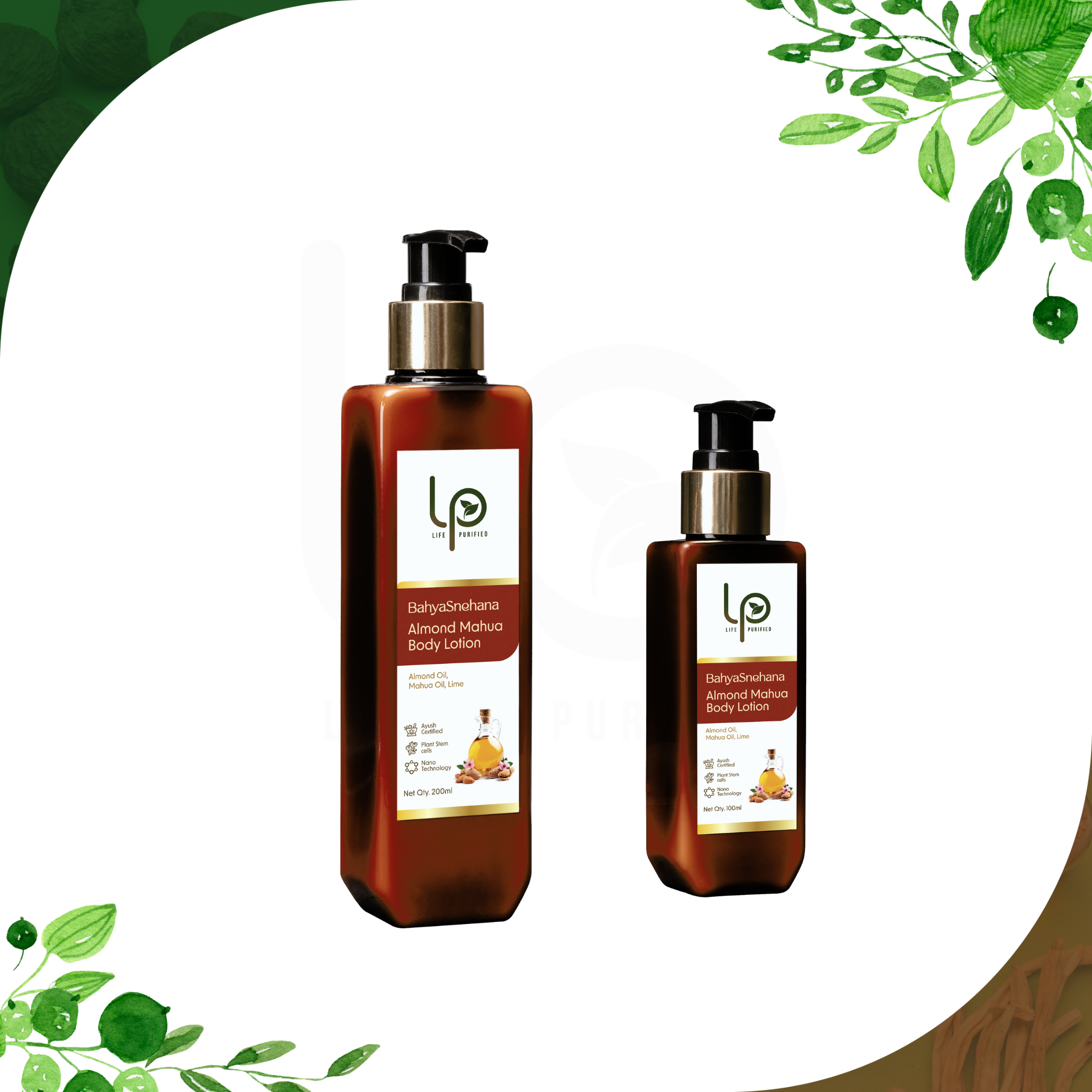 BahyaSnehana ALMOND MAHUA Body Lotion