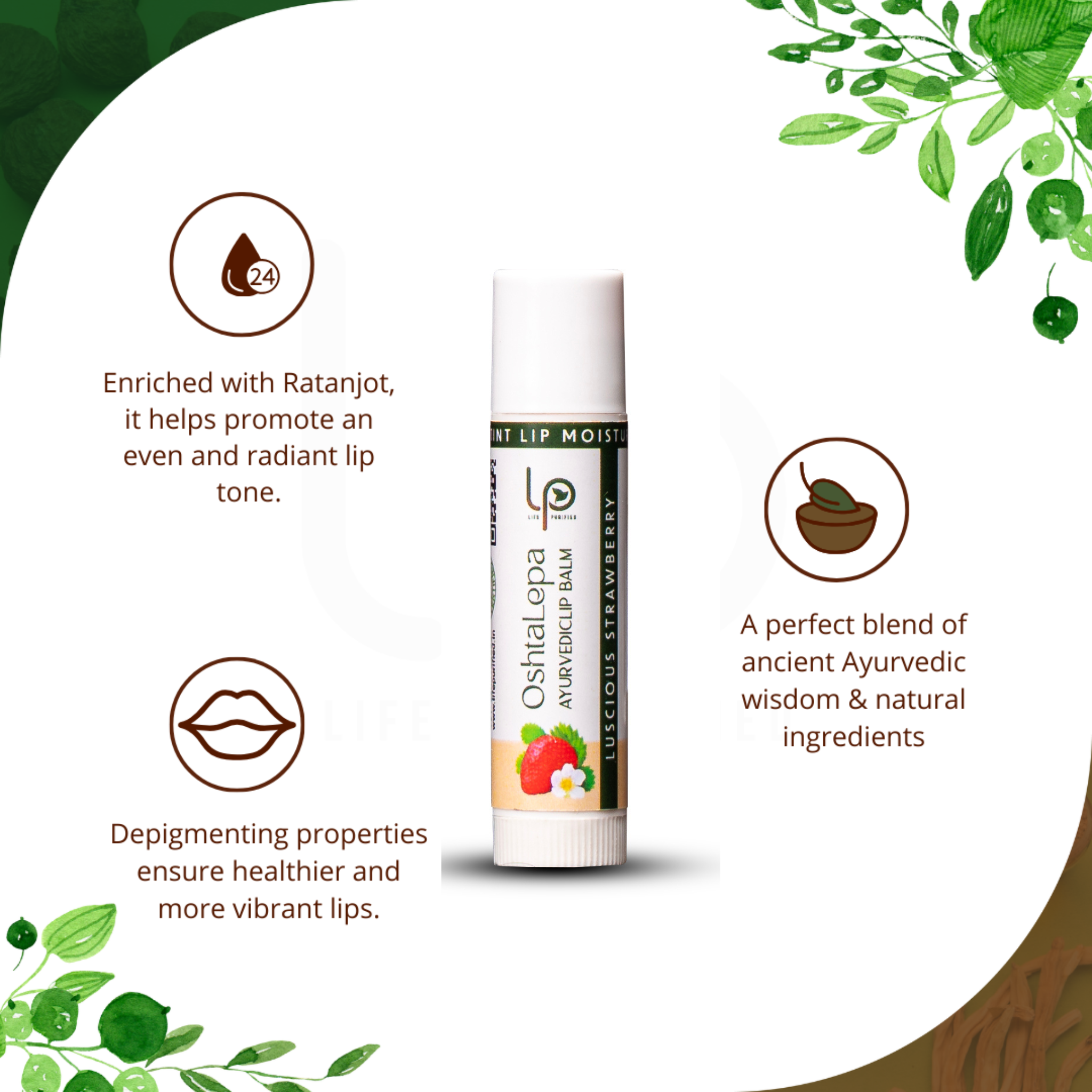OshtaLepa AYURVEDIC LIP BALM