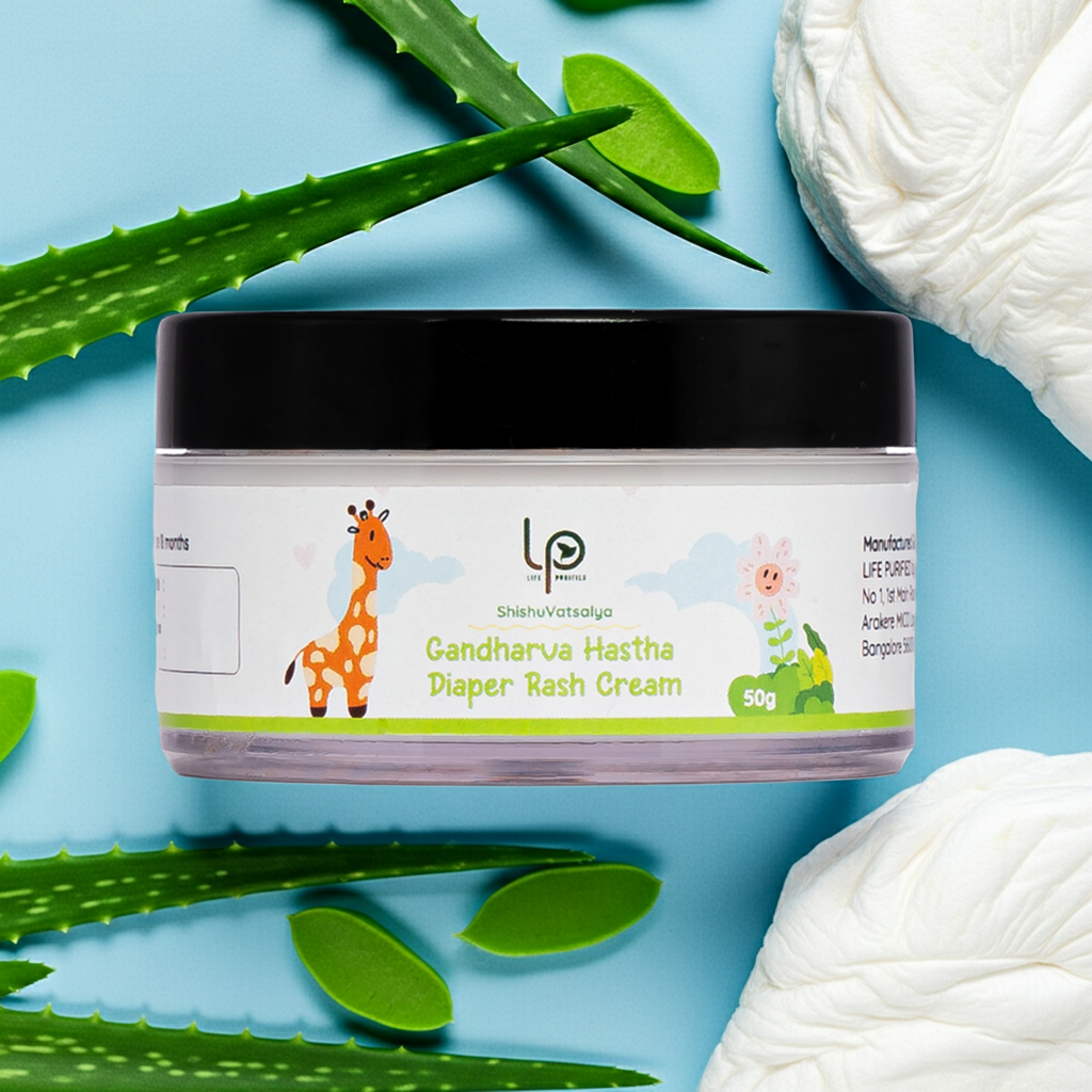 ShishuVatsalya GANDHARVA HASTA DIAPER RASH CREAM