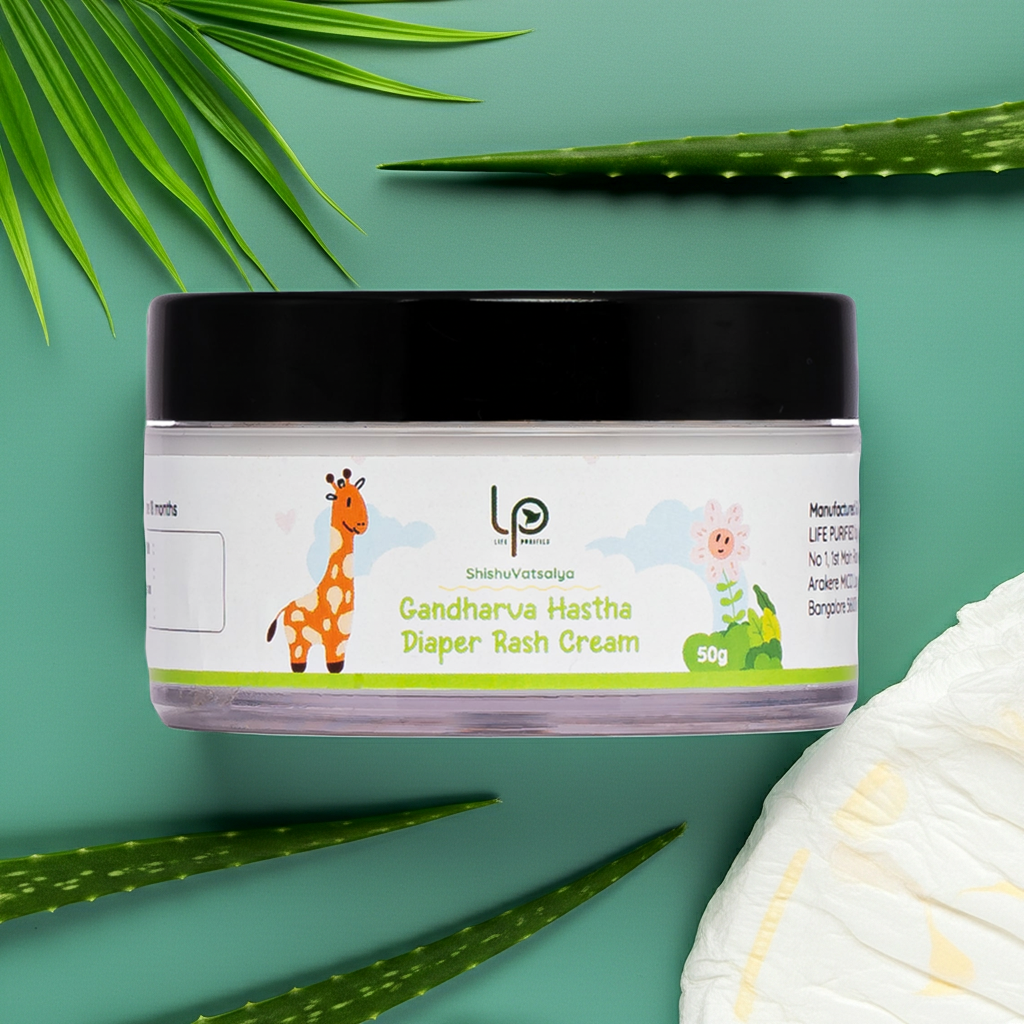 ShishuVatsalya GANDHARVA HASTA DIAPER RASH CREAM