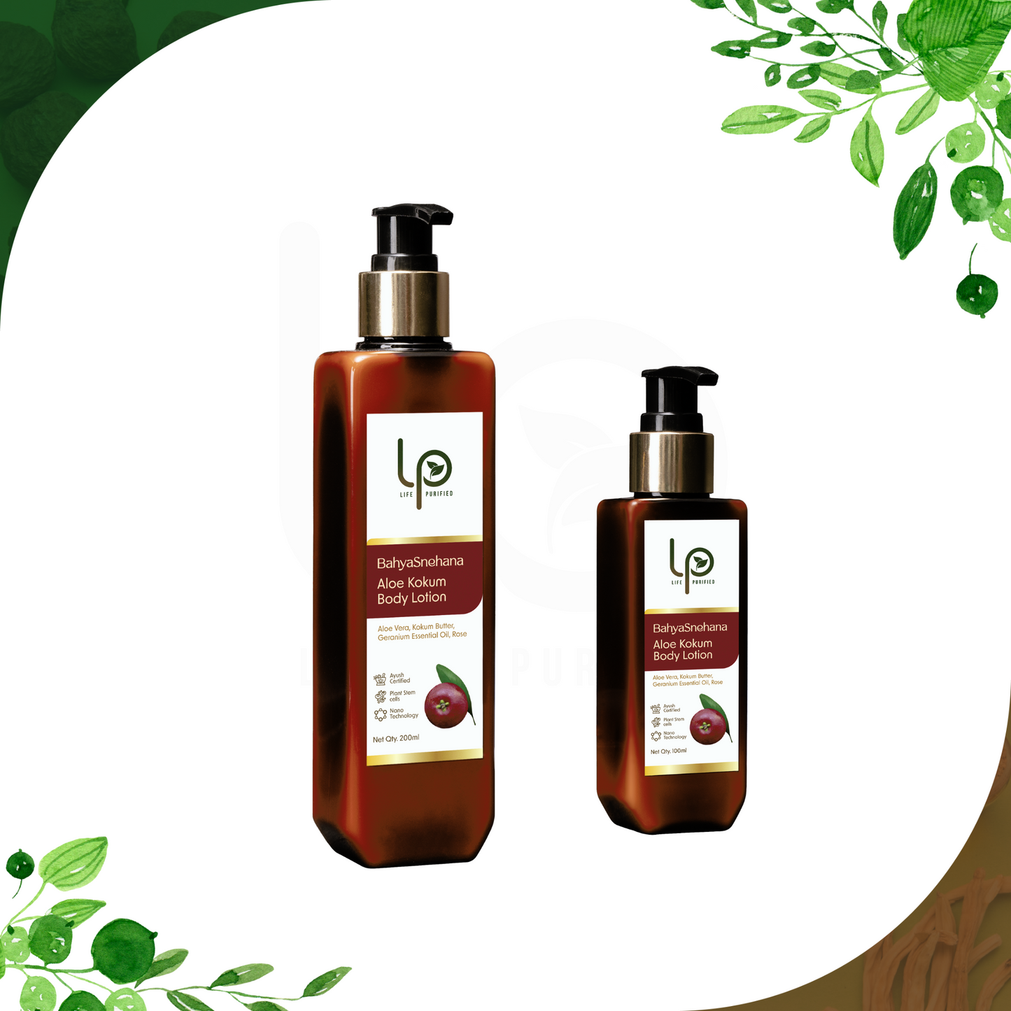 BahyaSnehana ALOE KOKUM - BODY LOTION