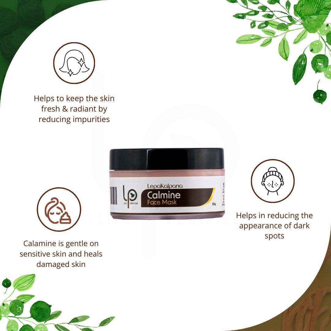 LepaKalpana CALAMINE FACE MASK