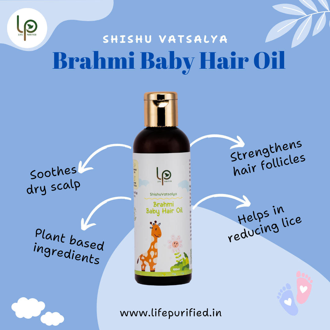 ShishuVatsalya BRAHMI BABY HAIR OIL
