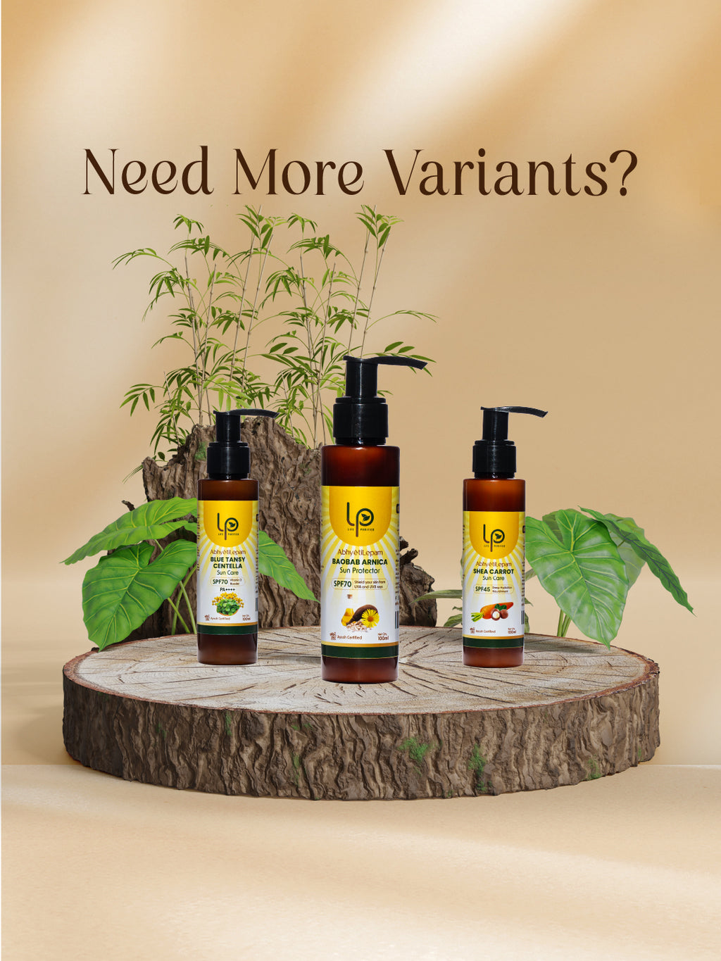 AbhyētiLepam Blue Tansy Centella Vit D Booster SPF 70 PA++++