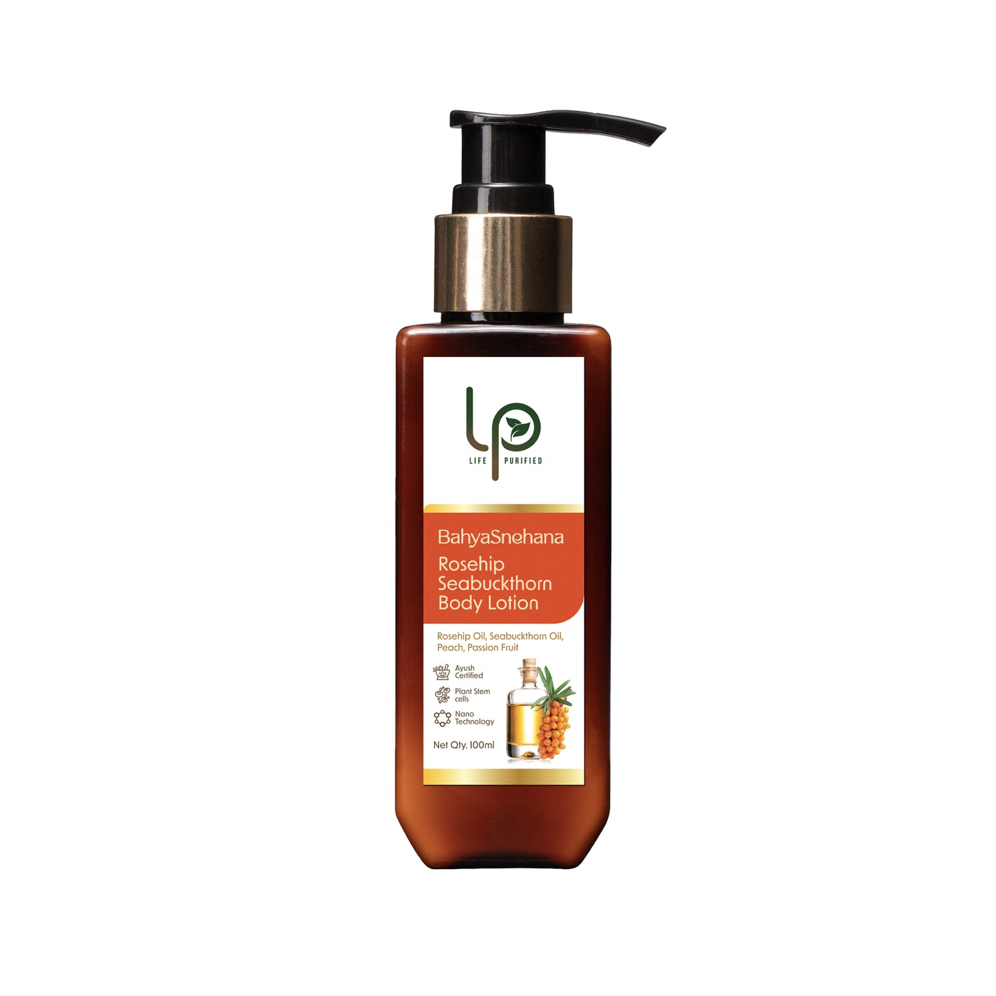 BahyaSnehana ROSEHIP SEABUCKTHORN - BODY LOTION