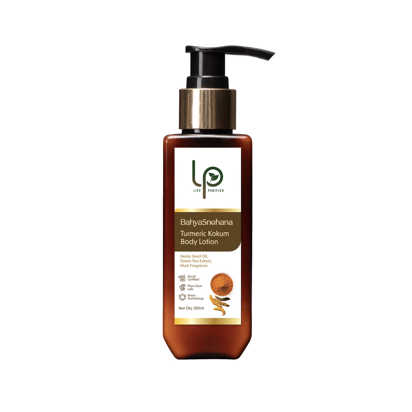 BahyaSnehana TURMERIC KOKUM - BODY LOTION