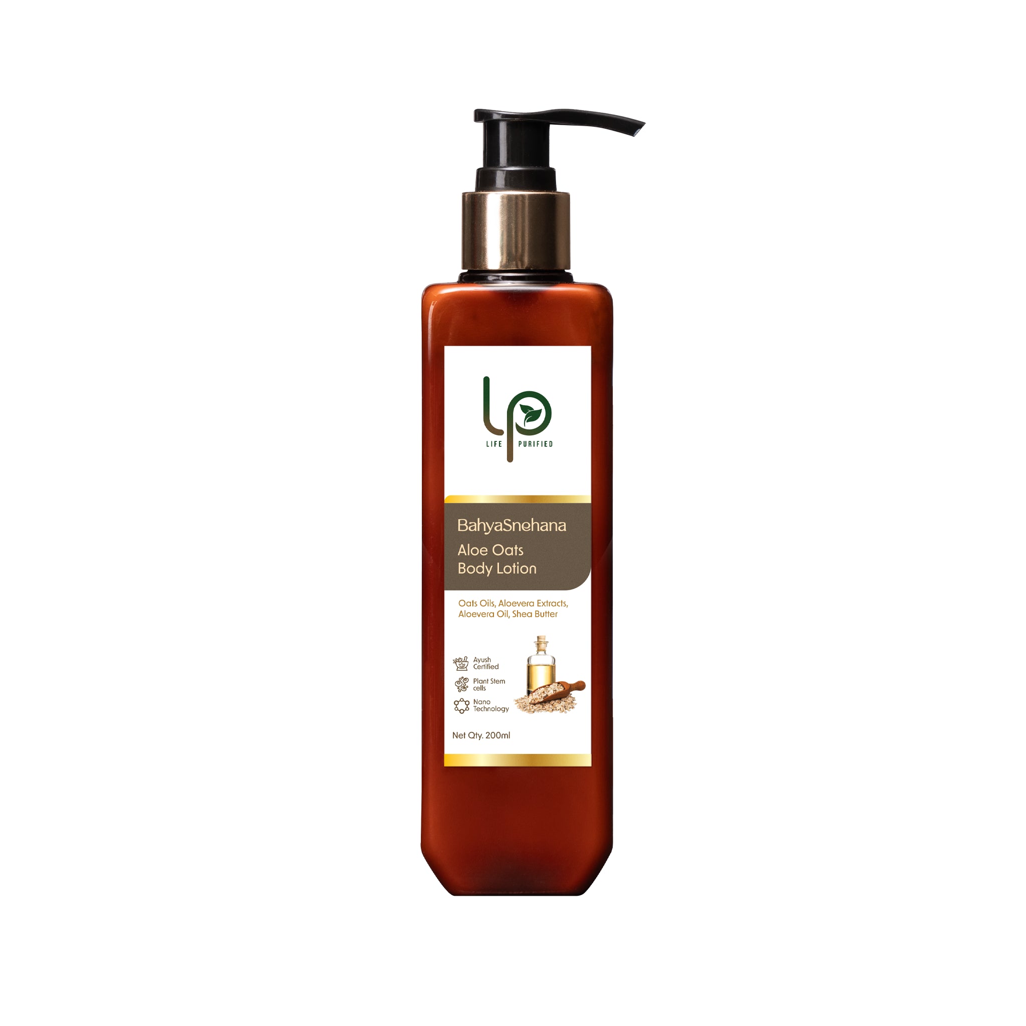 BahyaSnehana ALOE OATS - BODY LOTION