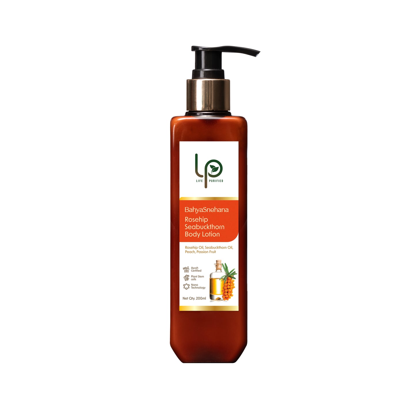 BahyaSnehana ROSEHIP SEABUCKTHORN - BODY LOTION