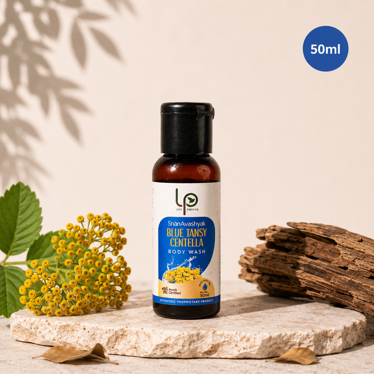 SnanAvashyak Blue Tansy Centella Deo Body Wash