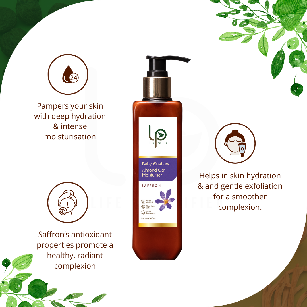 BahyaSnehana ALMOND OAT MOISTURISER - BODY LOTION
