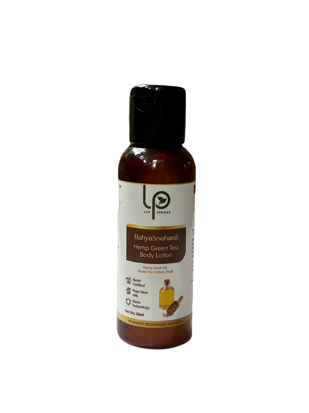 BahyaSnehana HEMP GREEN TEA - BODY LOTION
