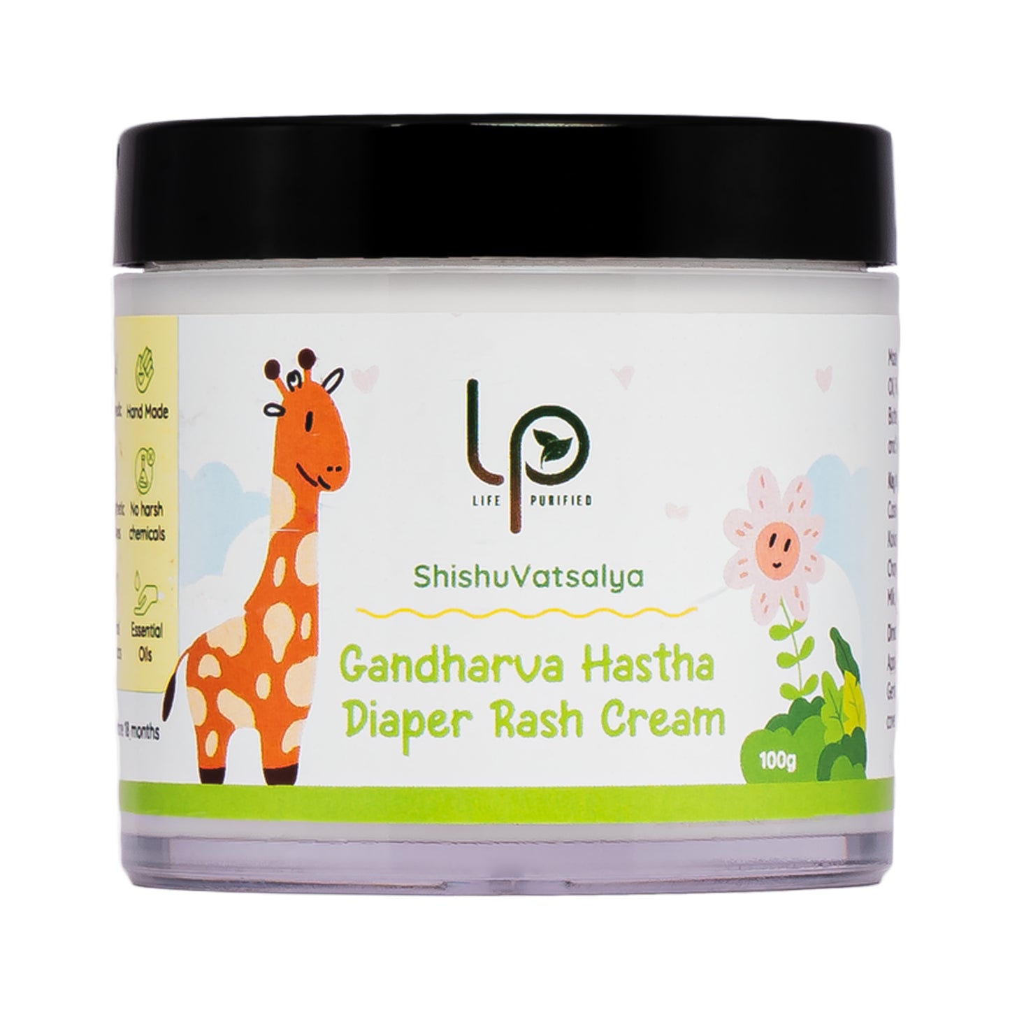 ShishuVatsalya GANDHARVA HASTA DIAPER RASH CREAM