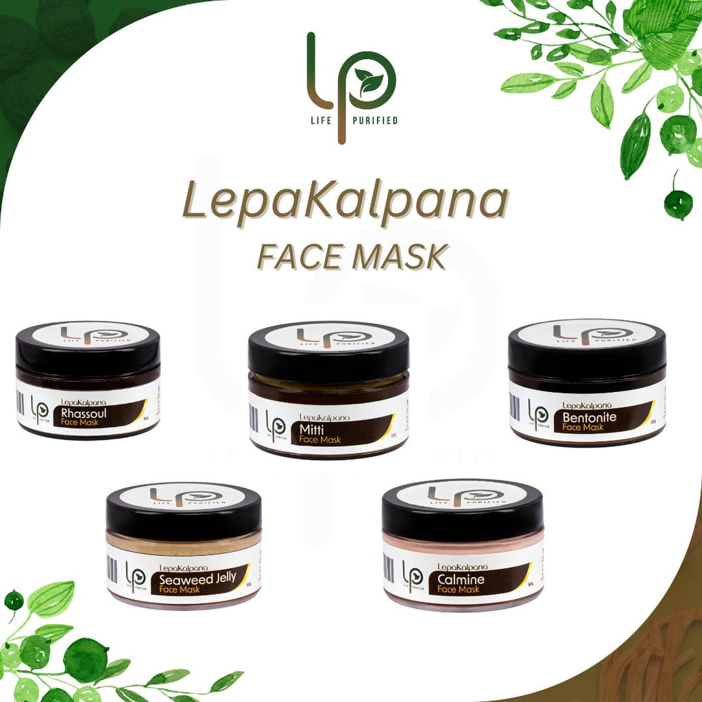 LepaKalpana RHASSOUL FACE MASK