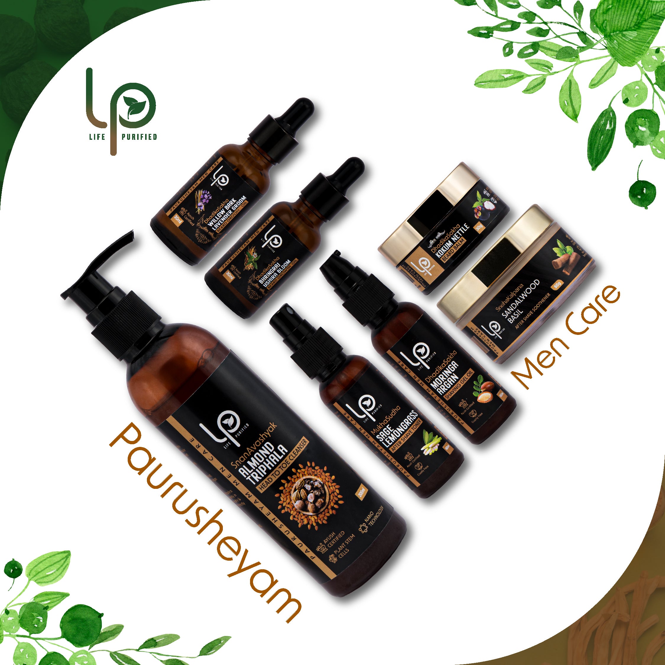 SnanAvashyak TRIPHALA ALMOND HEAD TO TOE CLEANSER