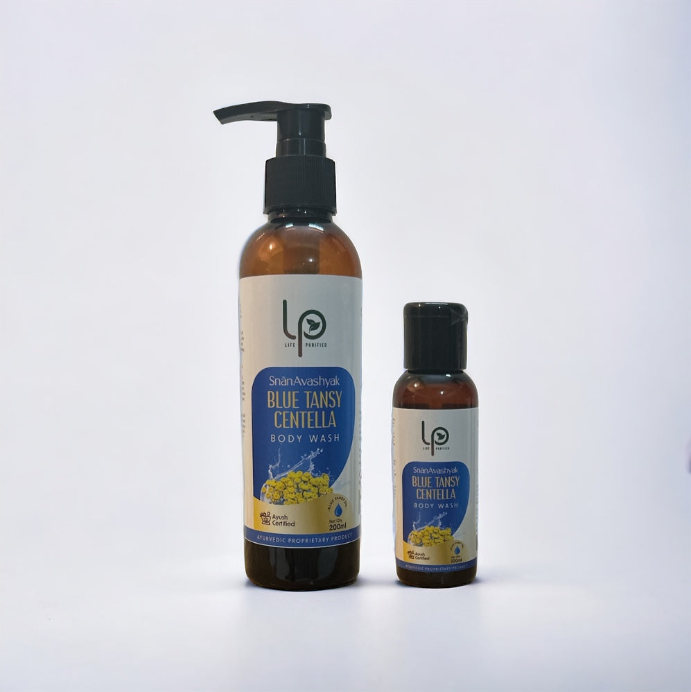 SnanAvashyak  BLUE TANSY CENTELLA DEO BODYWASH