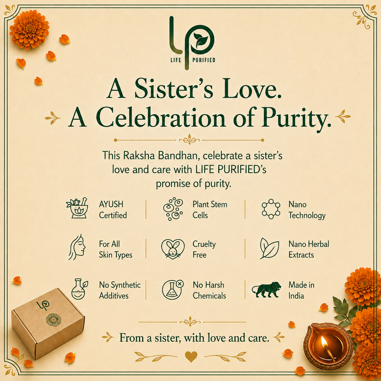 Life Purified Bond of Care Collection - A Gift for your brother
