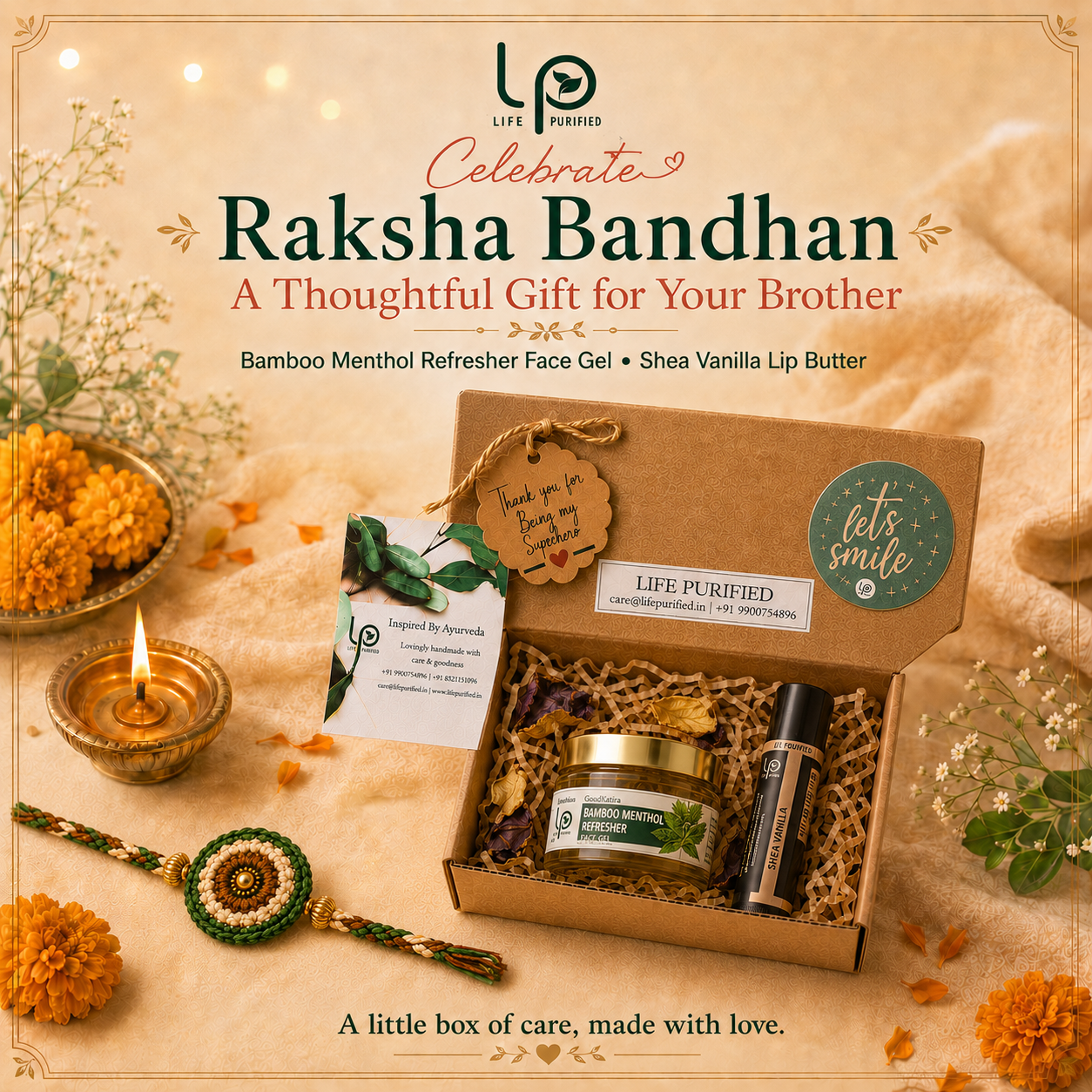Life Purified Bond of Care Collection - A Gift for your brother