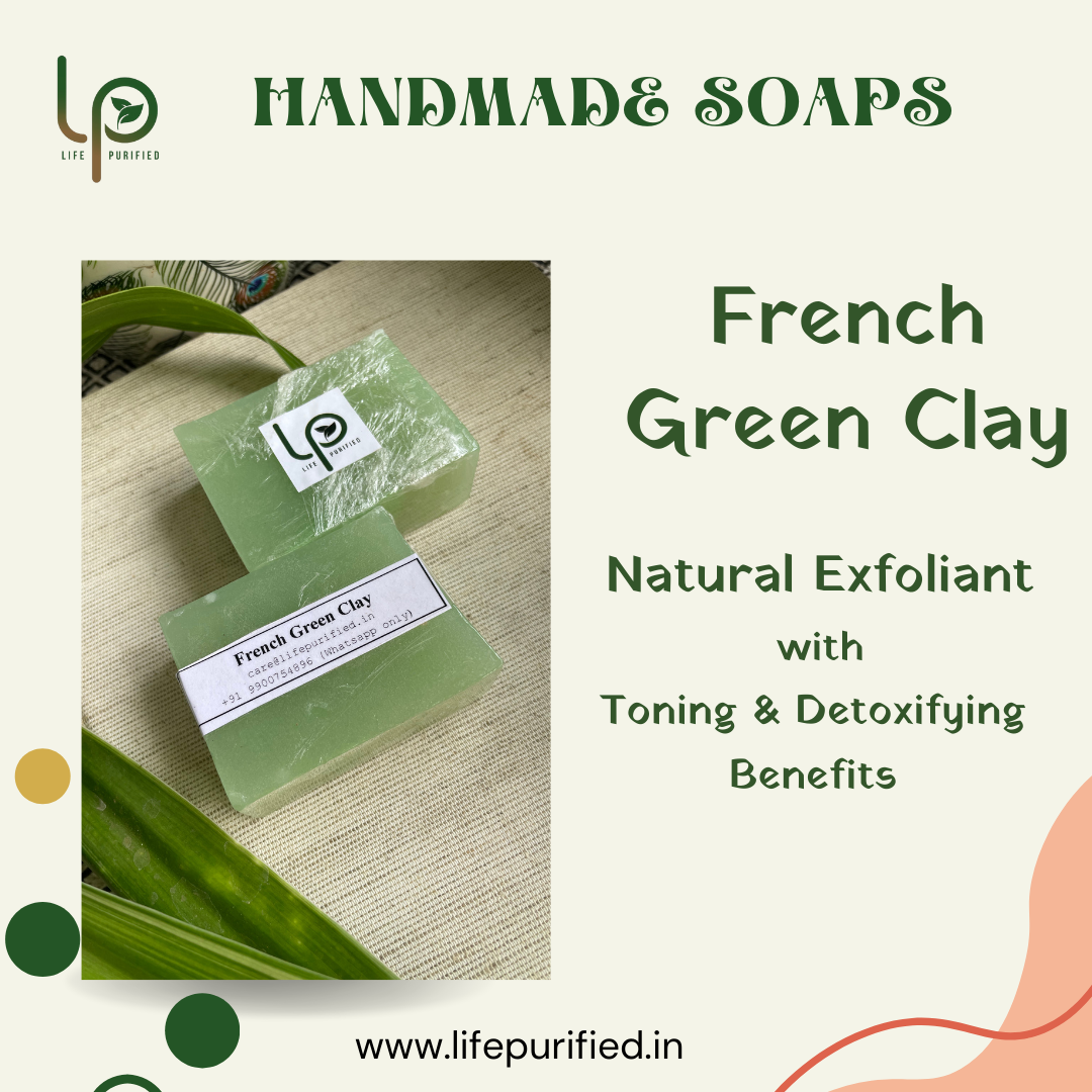 Toning French Green Clay - Specialty Soap