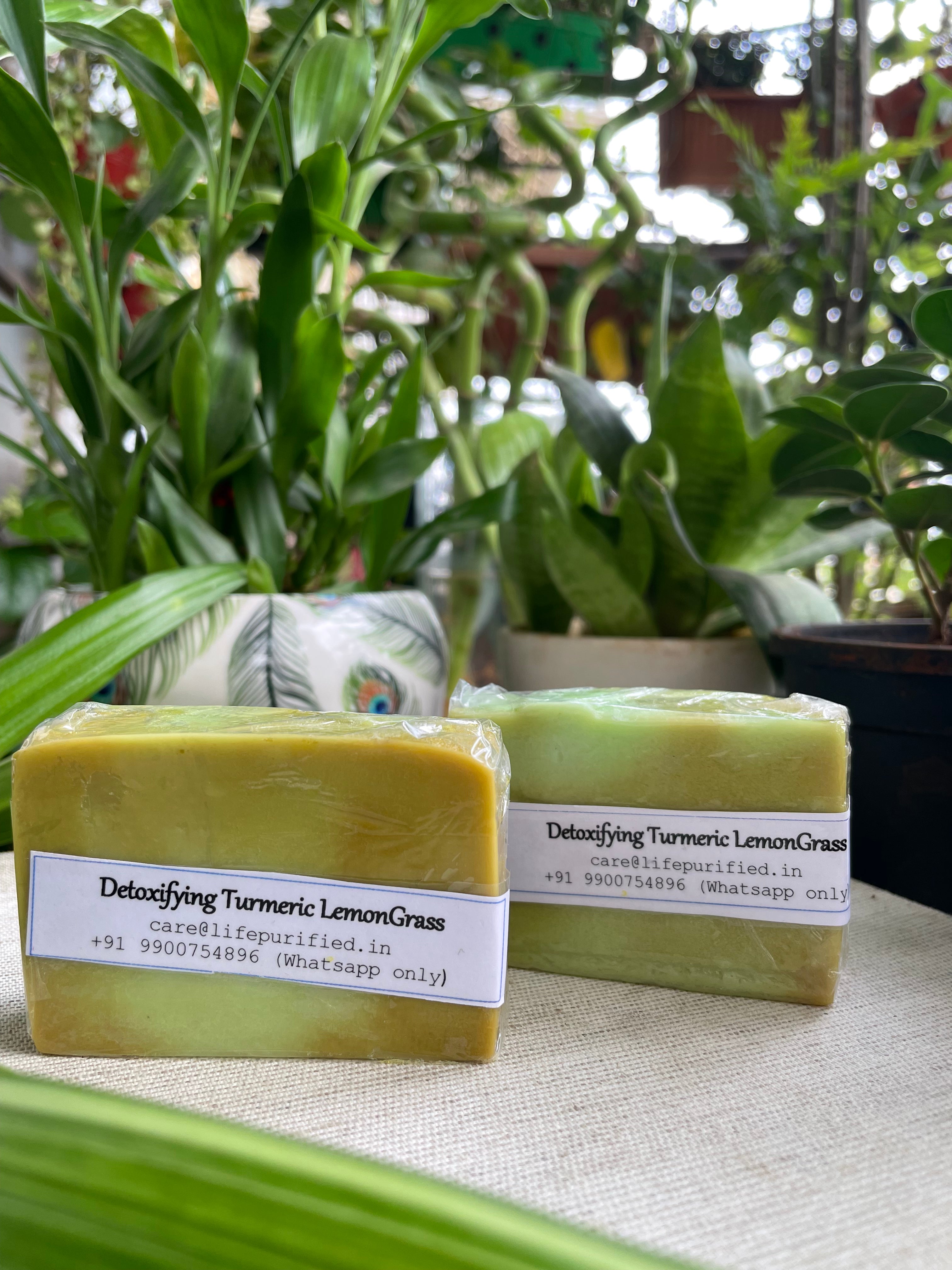 Detoxifying Turmeric Lemongrass - Specialty Soap