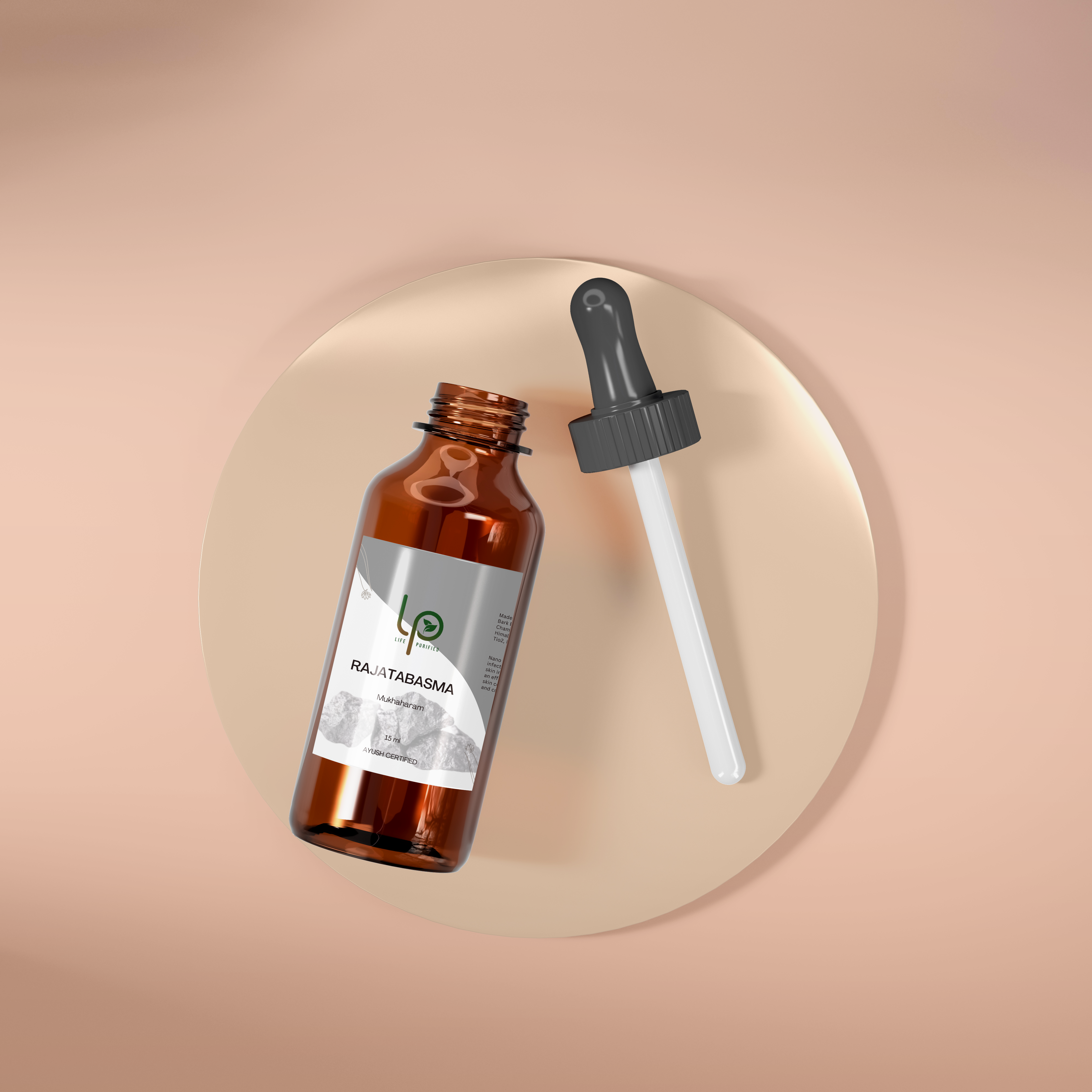 Mukhāharam RAJATABASMA